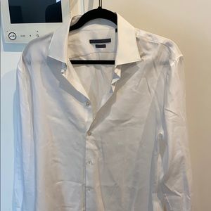 White John Varvatos button down shirt
